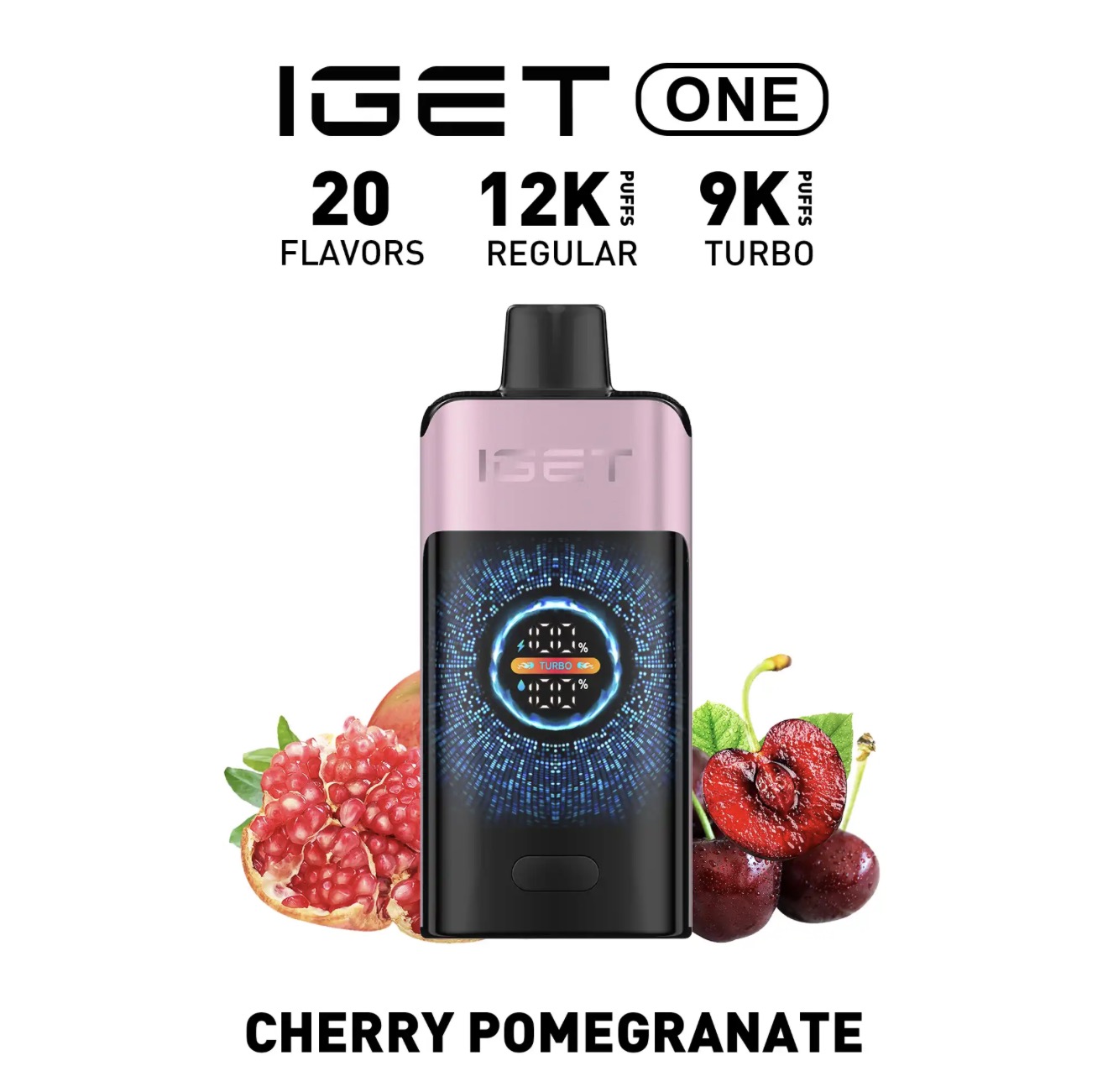 New IGET ONE 12000 Puffs 15 Flavors
