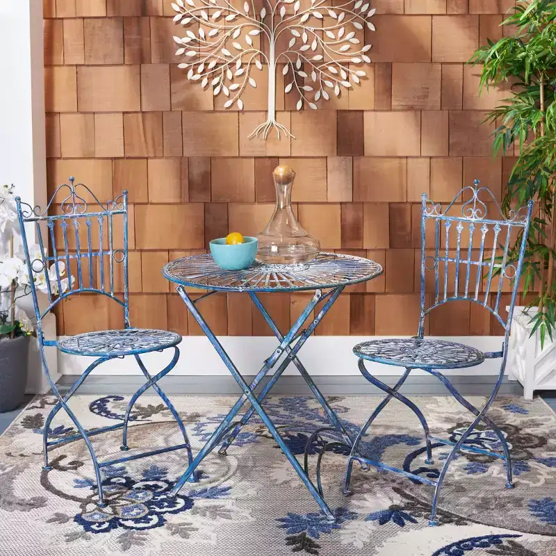 Belen Bistro Set - Indoor/Outdoor - PAT5020 - Safavieh