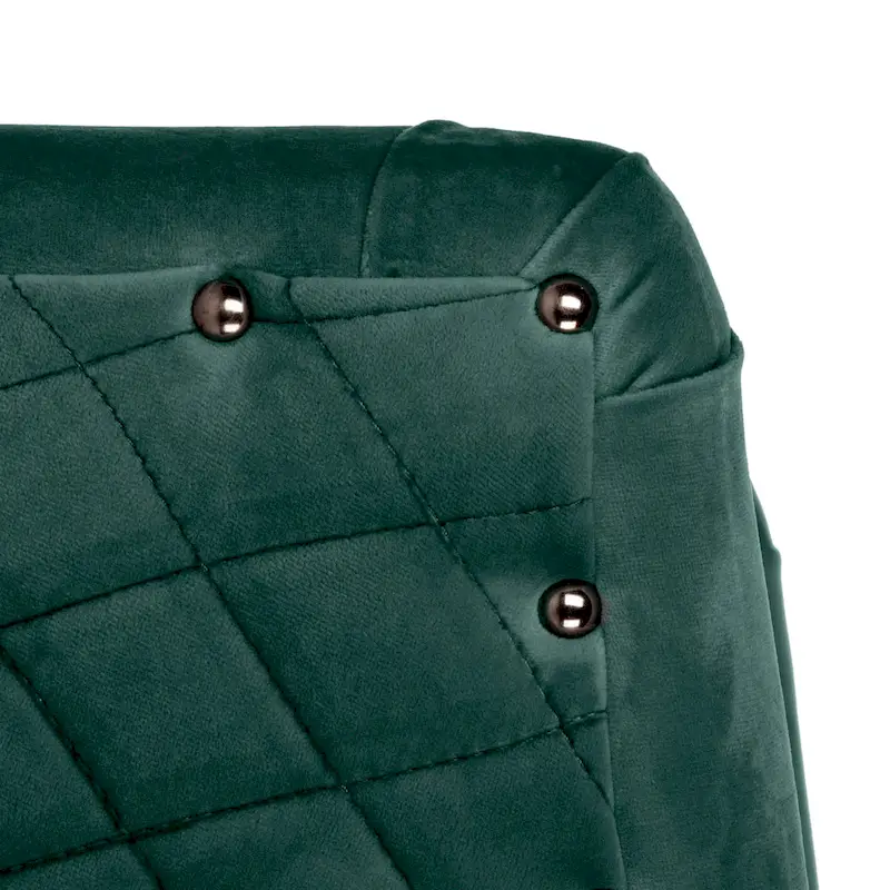 SAFAVIEH Couture Ikram Quilted Swivel Tub Chair - 30Wx32Dx30H