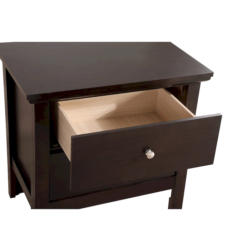 Primo 2-Drawer Nightstand (24 in. H x 19 in. W x 15.5 in. D)