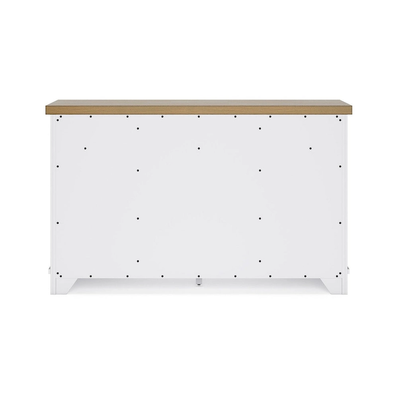 Signature Design by Ashley Ashbryn White/Natural Dining Server - 60  W x 19  D x 37  H