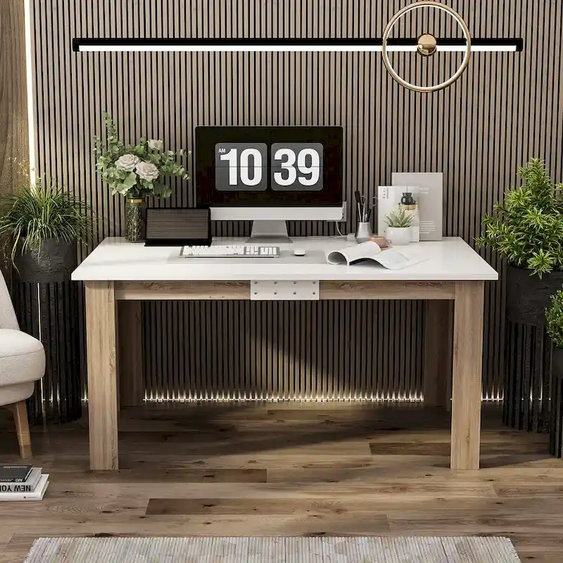 Modern Dining Table 4-6 People Kitchen Dining Room Table Extendable