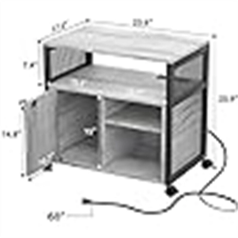 Lateral File Cabinet - 23.6 D x 17.2 W x 26 H