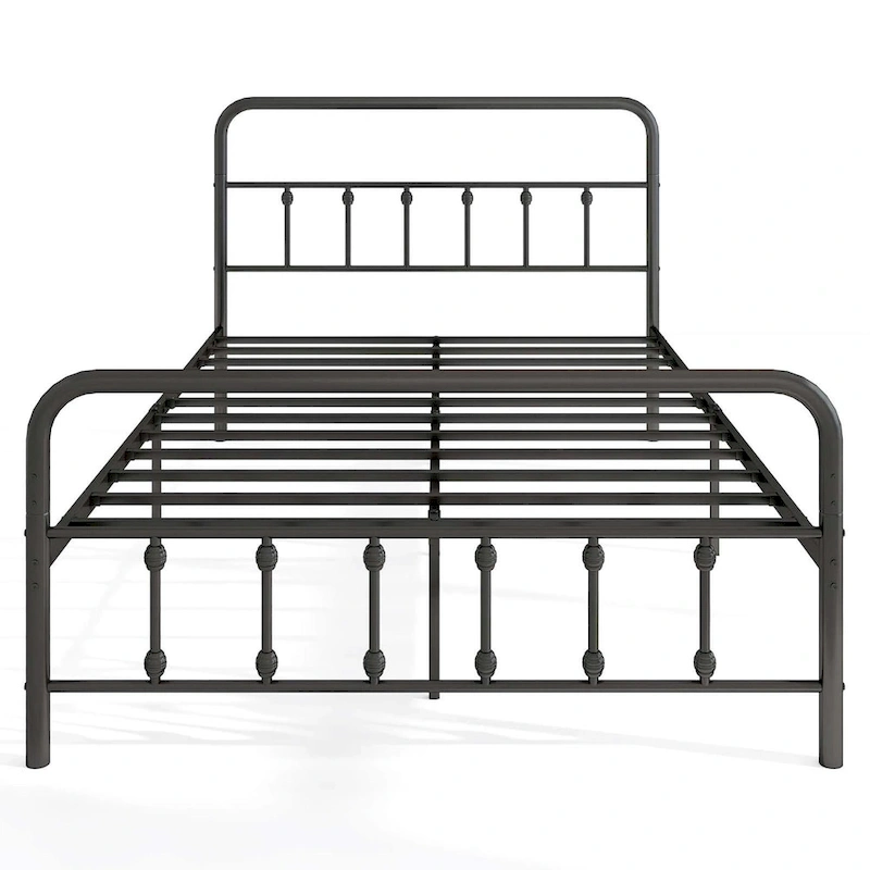 Costway Full/Queen/King Size Bed Frame with Headboard Under Bed