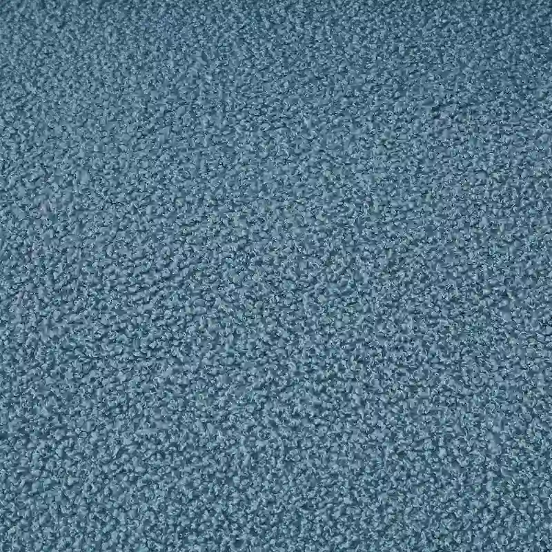 Pink / Blue / White Teddy Fabric 3-Seat Sofa with Curved Arms – Modern Style, Seats 3