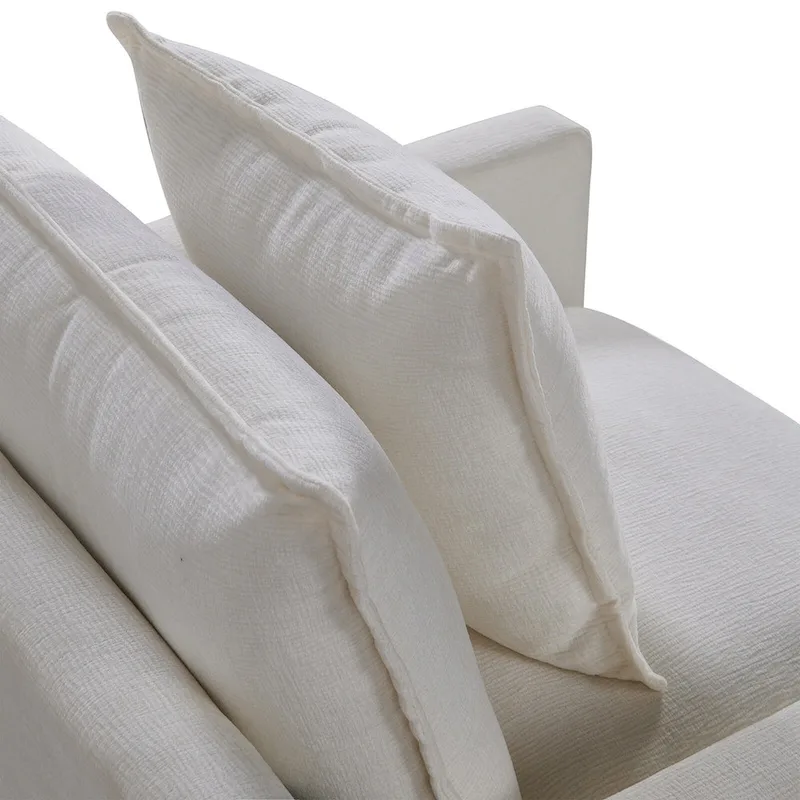 33.07  Upholstered Arm Chair with Solid Wood Frame