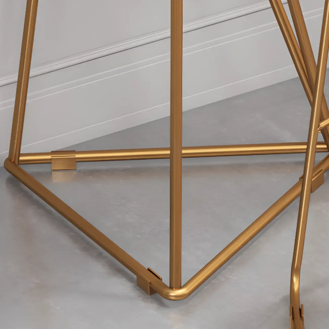 Glam Natural Finish Wooden Fixed Top Bar Tables