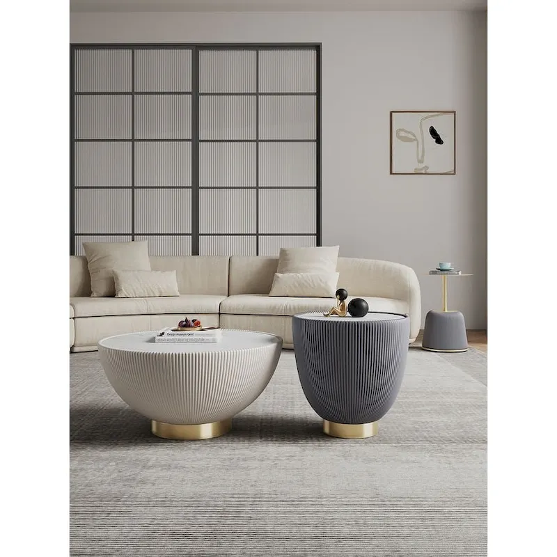 Modern Upholstered Dining Table with Chairs