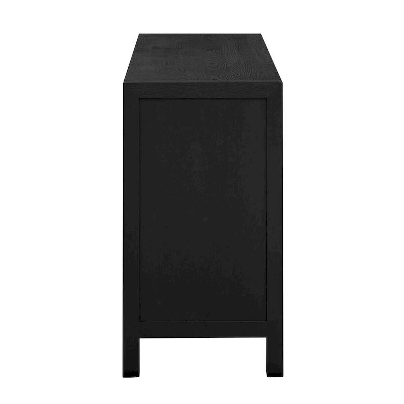 Ash Veneer 60 Sideboard Cabinet with Adjustable Shelves