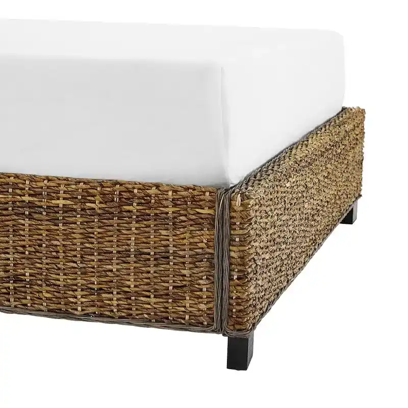 Queen Rattan Bed