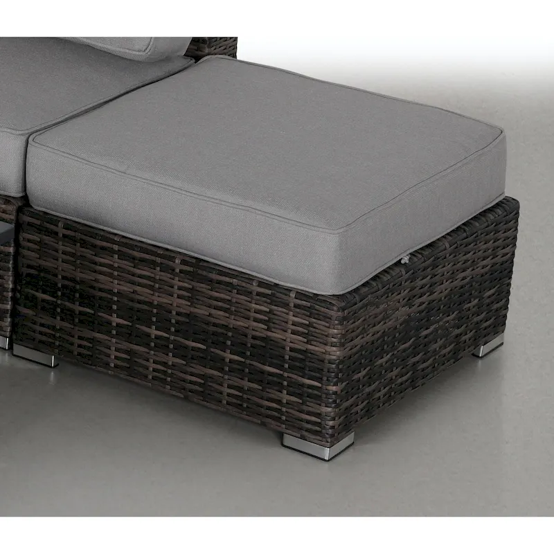 LSI Outdoor Ottoman with Cushion