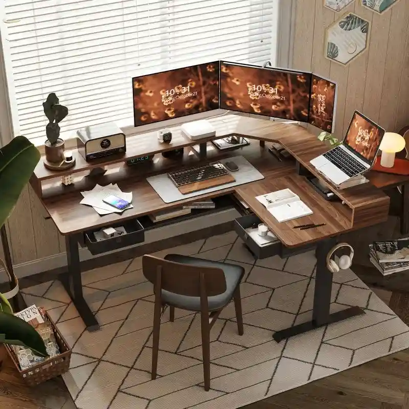 FEZIBO/Home Office Furniture/Wood/Desks