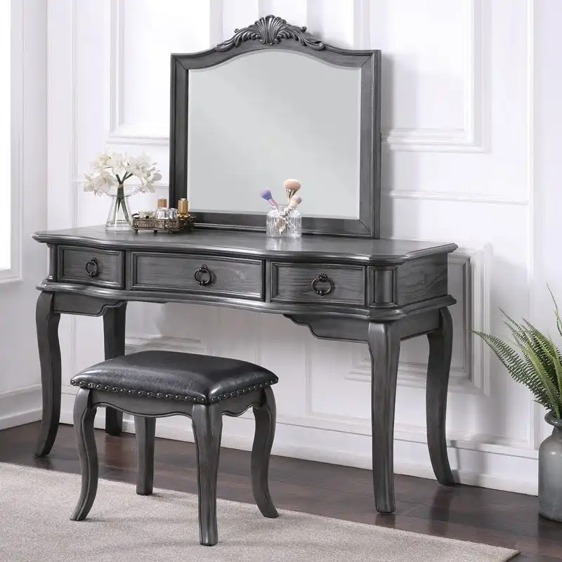 Poundex Vanity 2pc Set