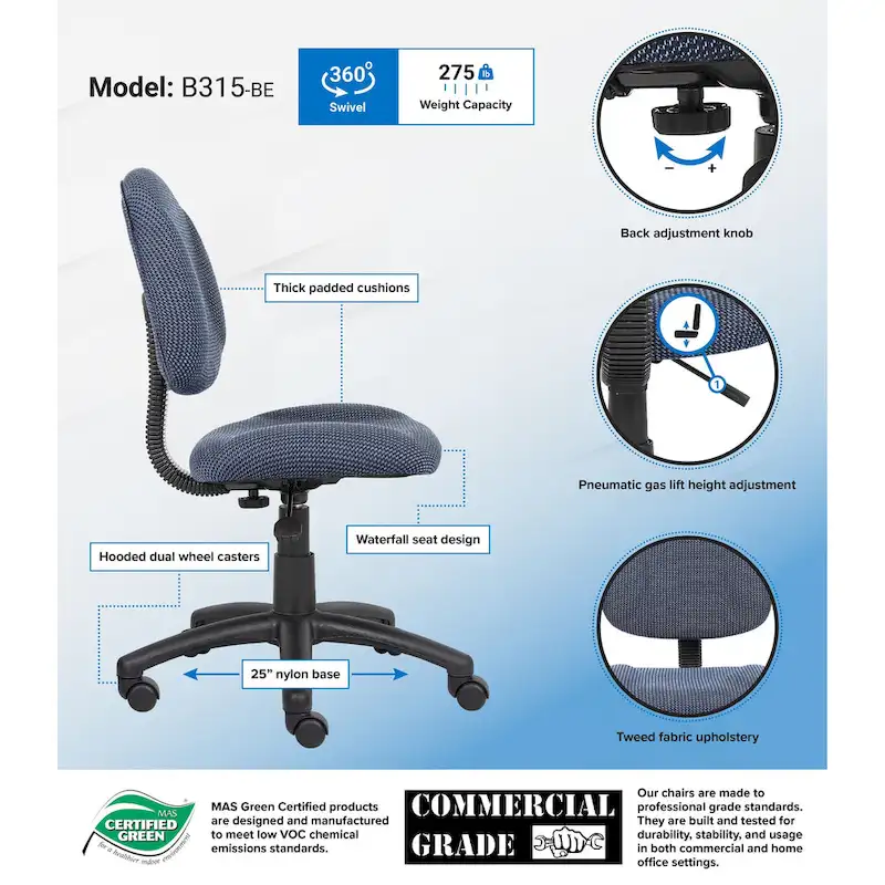Boss Deluxe Posture Chair