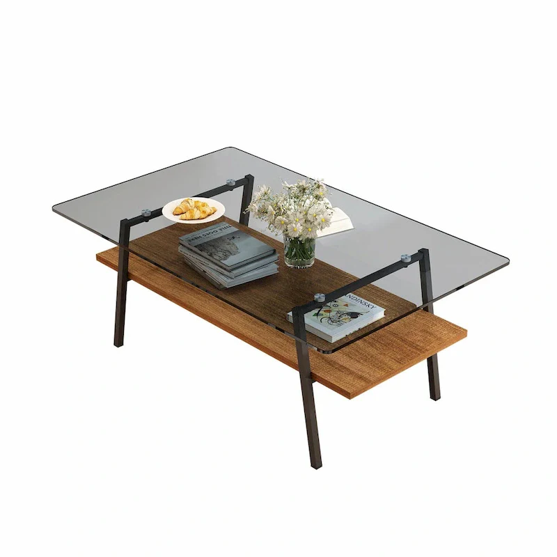 38.58  Rectangle Coffee Table with Modern Design