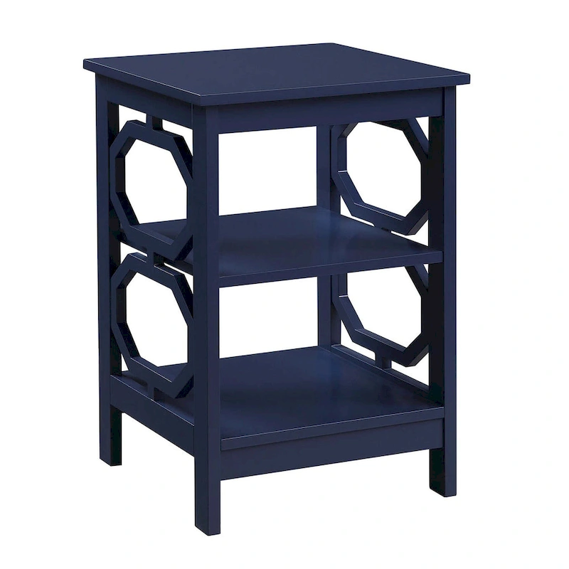 Convenience Concepts Omega End Table with Shelves