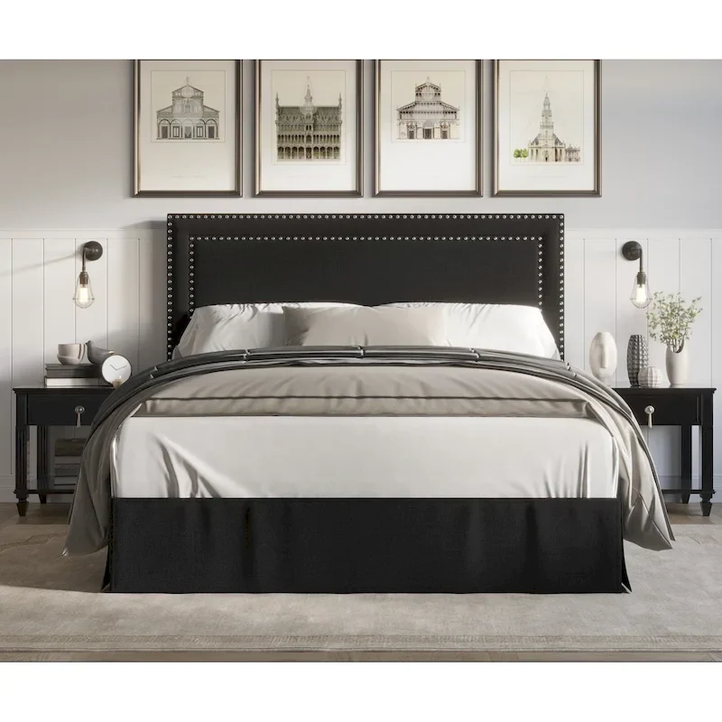Keith Upholstered Panel Bed