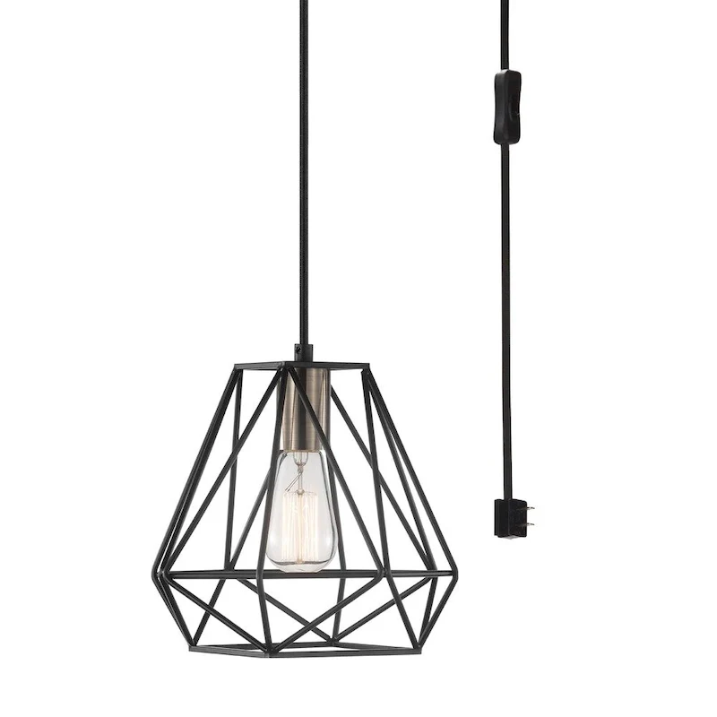 Carbon Loft Dhavernas 1-light Dark Bronze Pendant Lighting