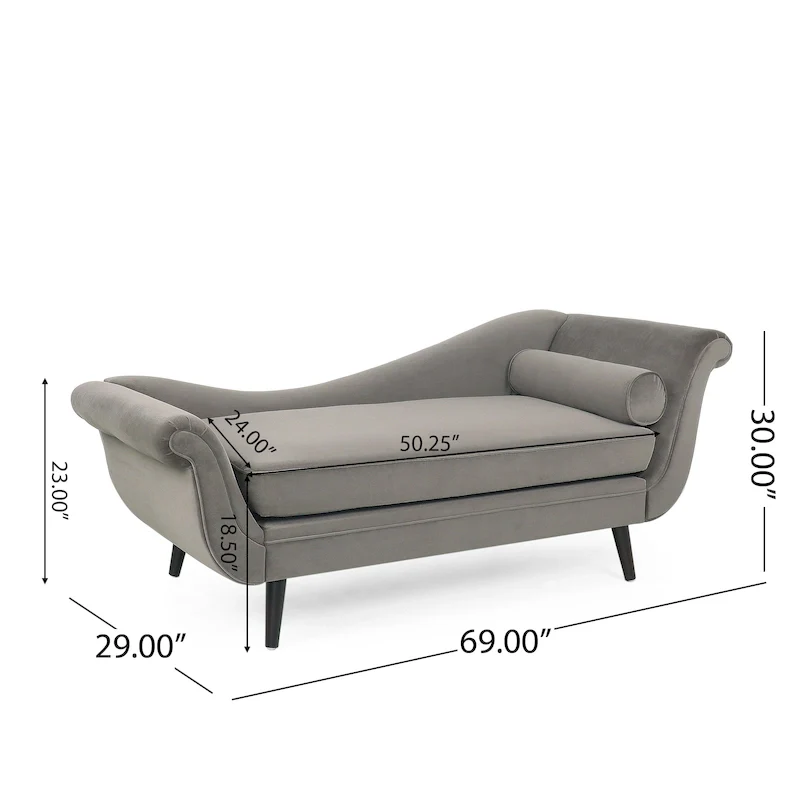 Upholstered Chaise Lounge