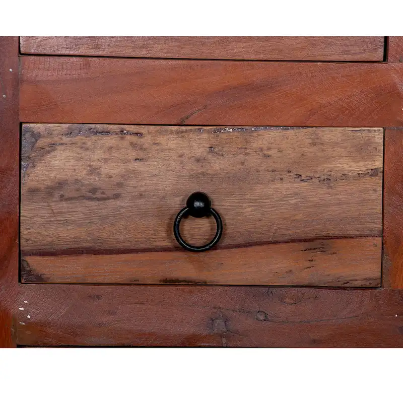 Maadze 32  Wide Reclaimed wood 8-Drawers Chest