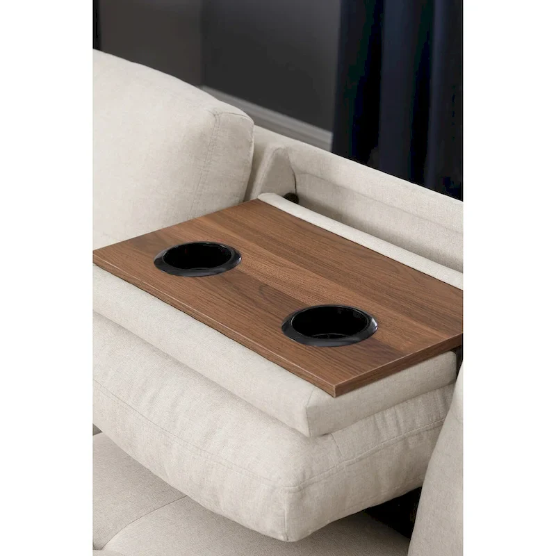 Alger 98  Wide Left Hand Facing Sofa & Chaise with Ottoman