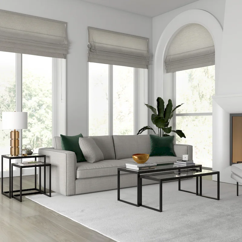 Rocco Rectangular Nested Side Table - 22