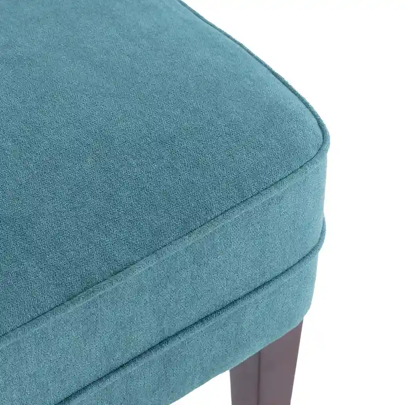 HUIMO Fabric Arm Chair Accent Chair and Ottoman Set Grey/ Beige/ Blue/ Dark Teal