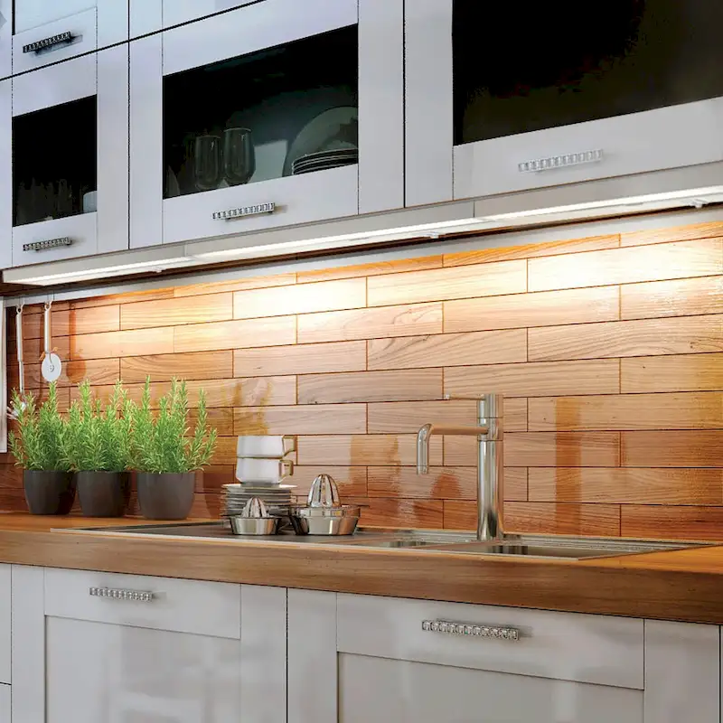 17 Watt 28 Inch LED White Under Cabinet Light CCT Selectable 40000 Hours