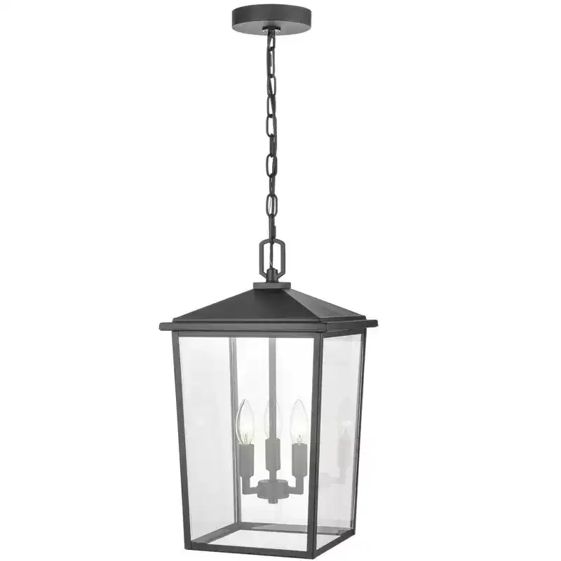 Millennium Lighting Fetterton 3 - Light Pendant in Powder Coated Black