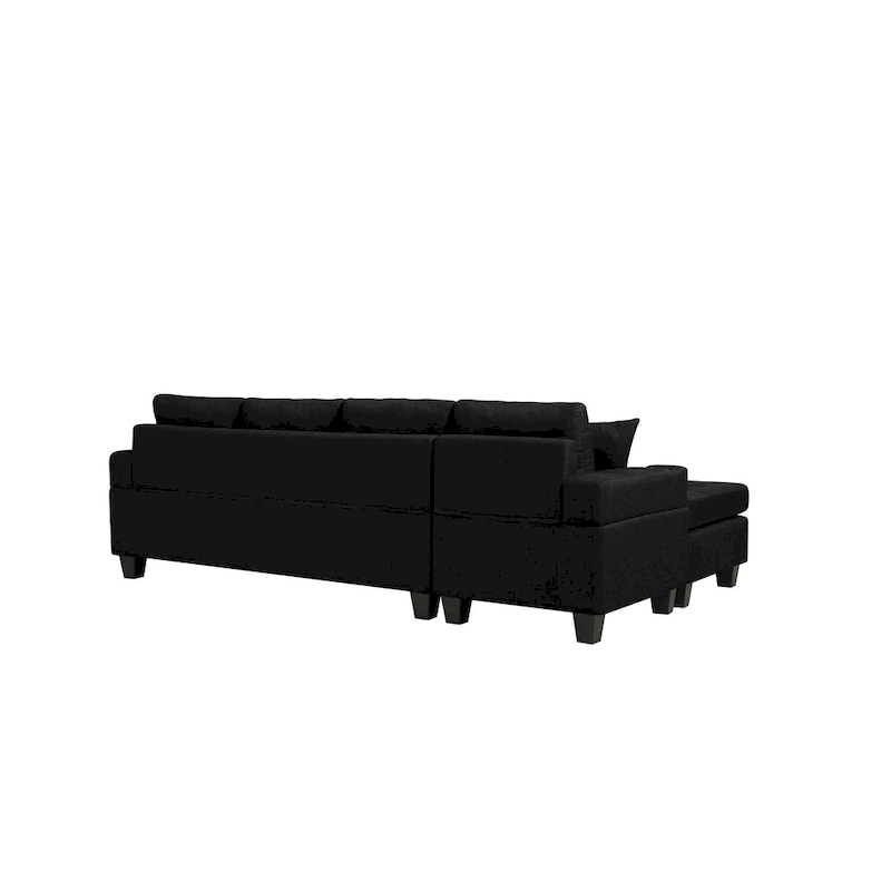 Modern Sectional Sofa with Reversible Chaise
