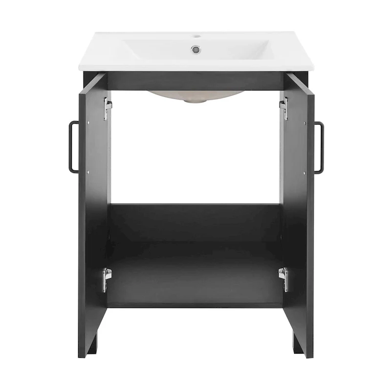 Avallon 24  Bathroom Vanity in Matte Black