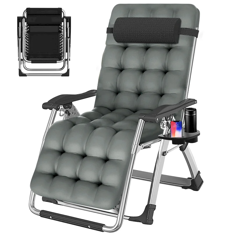 DoCred Zero Gravity Chair, Reclining Lounge Chair with Pad and pillow