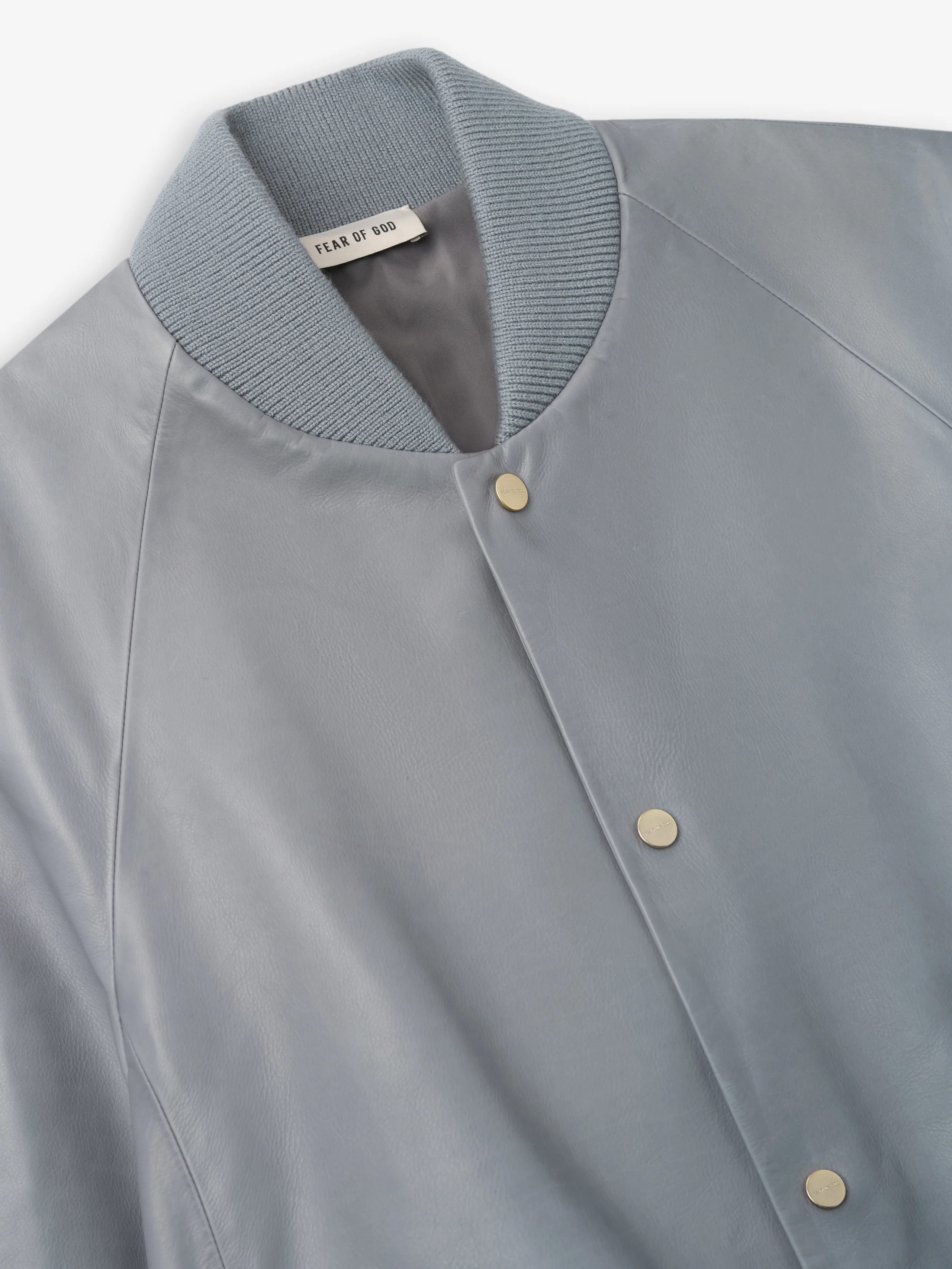 Leather 9 Raglan Bomber Jacket