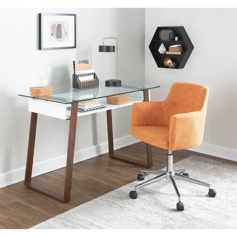 Contemporary Fabric Ergonomic Office Chair