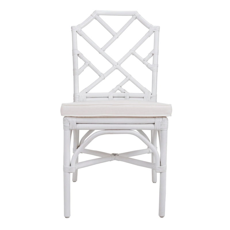 Kara Rattan Dining Side Chair, (Set of 2)