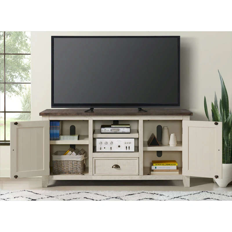 The Gray Barn Downington Solid Wood 60-inch TV Stand