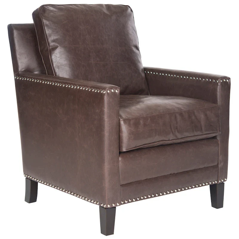 Kylee Peach Pink/ White Polyester Fabric Club Chair - 28.5  x 31.9  x 38.2  - 29Wx32Dx38H