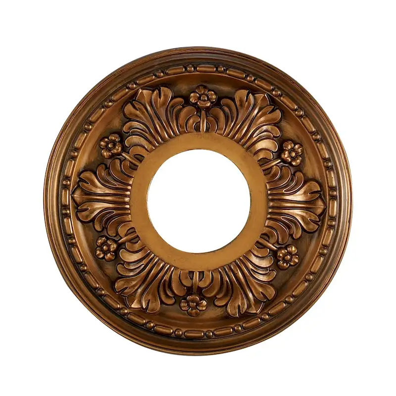 Elk Home Acanthus 11  Wide Medallion - Antique Bronze