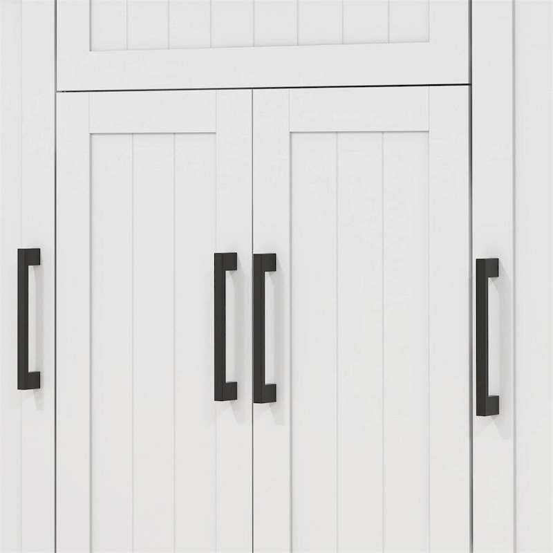 Kitchen Island on Wheels,Rolling Kitchen Cart with Rubberwood Top