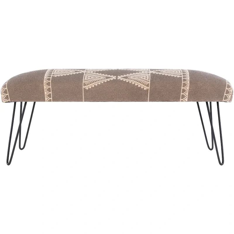 Heria Modern Bohemian Upholstered Bench