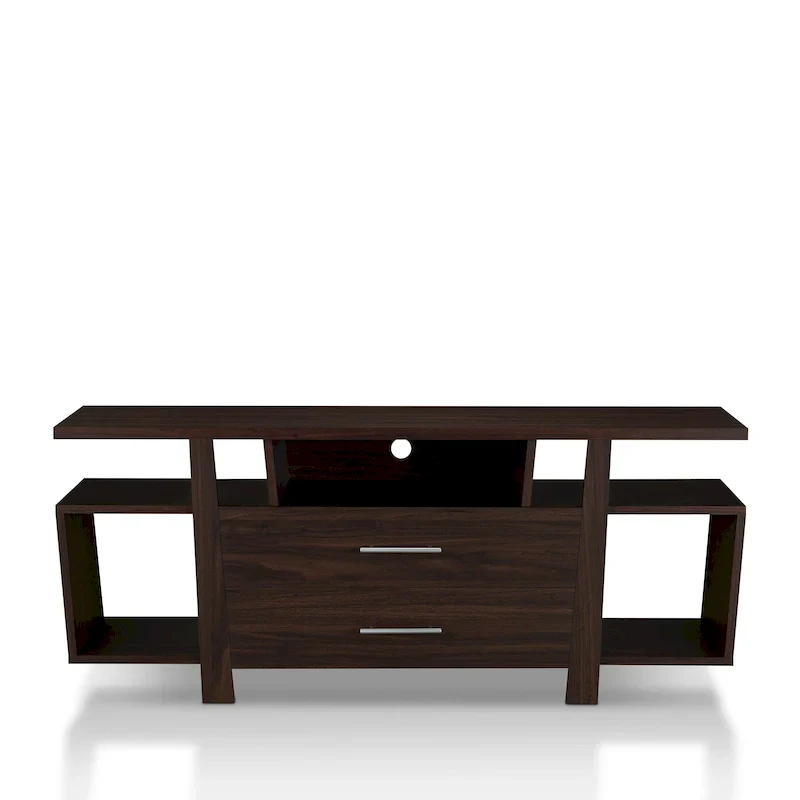 Dark Wenge 60 TV Stand with Storage Drawers