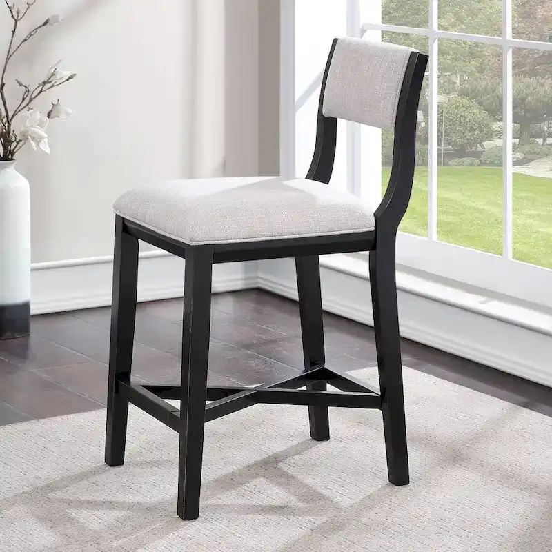 Burbank Solid Wood Counter Stool