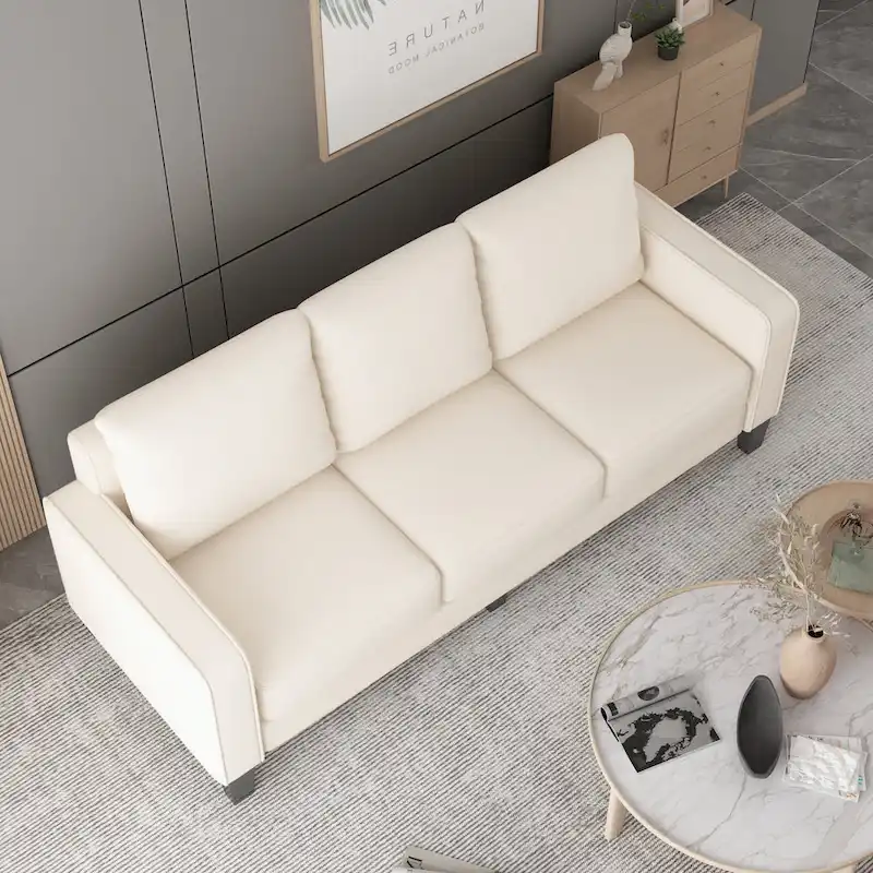 Fabric Upholstered Living Room Furniture Sofa