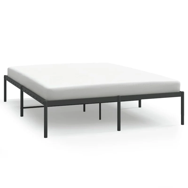 vidaXL Metal Bed Frame, No Mattress