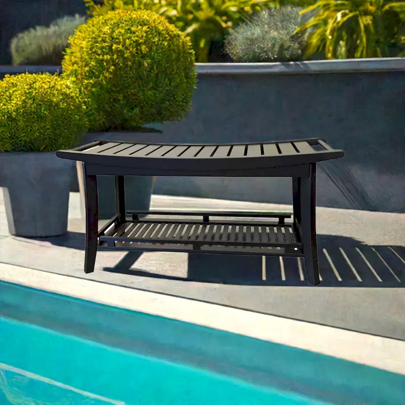 Solid Bamboo Premier 39 Spa Bench