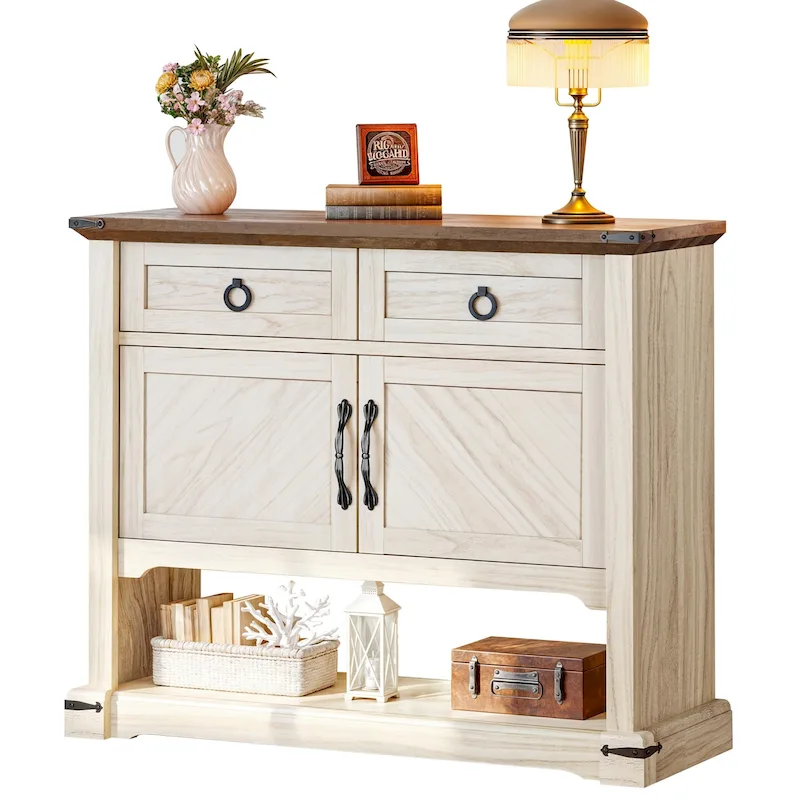35-Inch Farmhouse Console Table