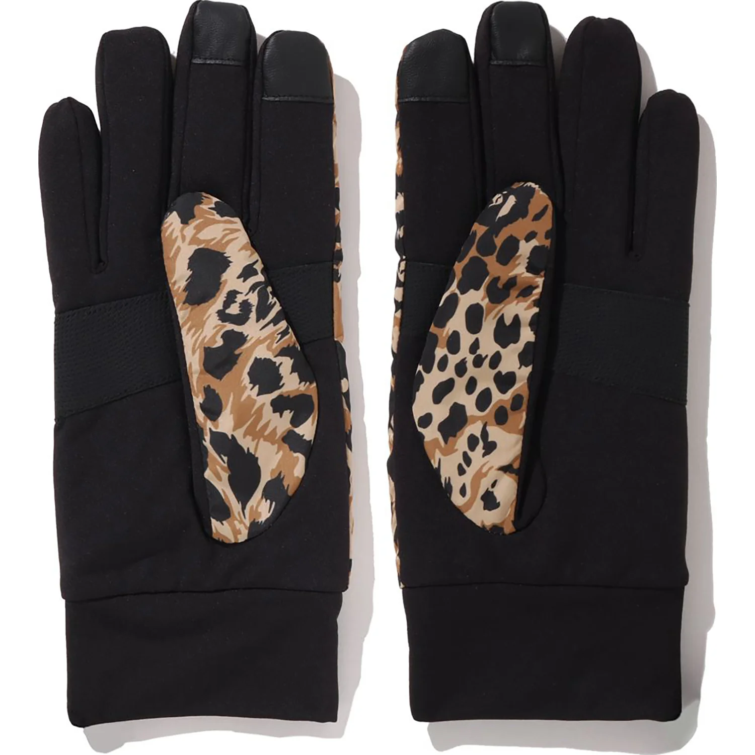 WILD LEOPARD PATTERN GLOVES MENS