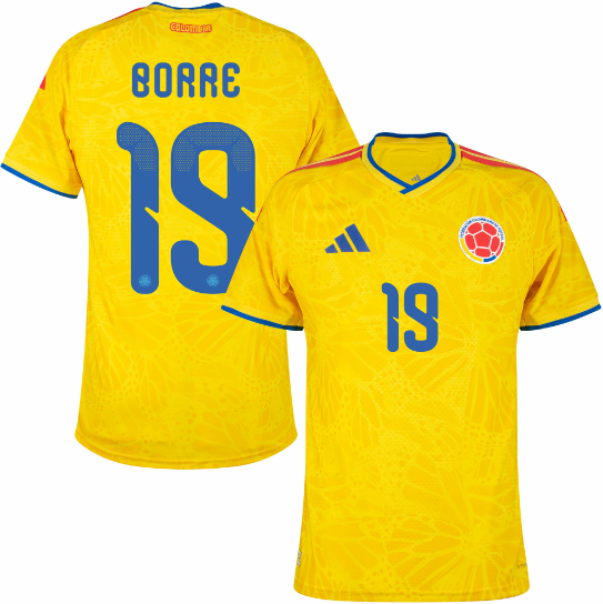 Colombia Authentic Home Borre 19 Jersey 2026-2027