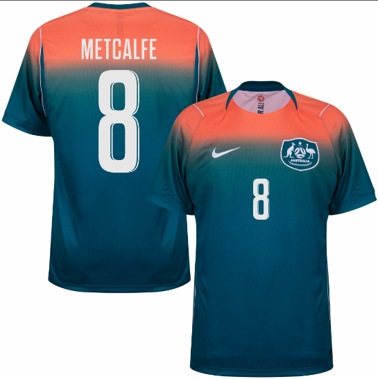 Australia Away Metcalfe 8 Jersey 2026-2027