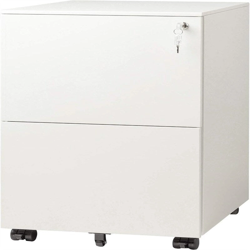 2-Drawer Mobile File Cabinet